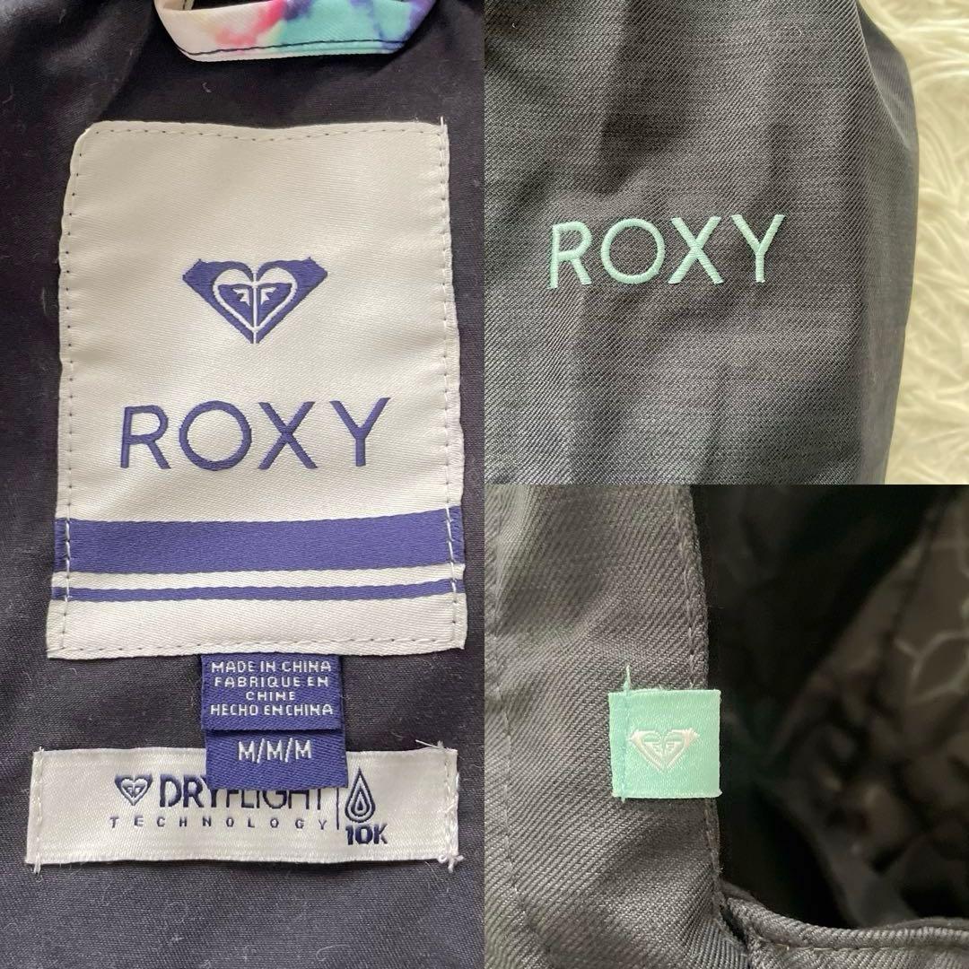 美品✴︎ROXY スノーボードウェア 上下セット マルチカラー M レディース