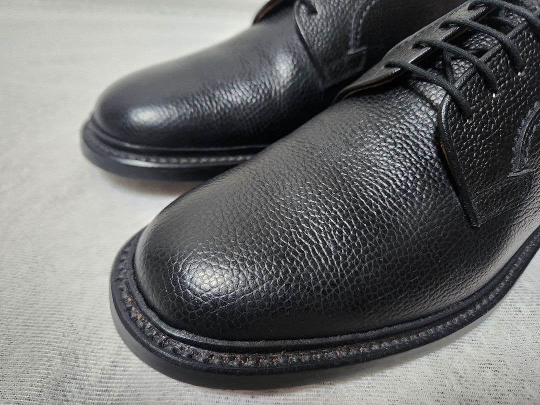 【使用2回】REGAL　リーガル　24.5cm　プレーントゥ　グレインレザー