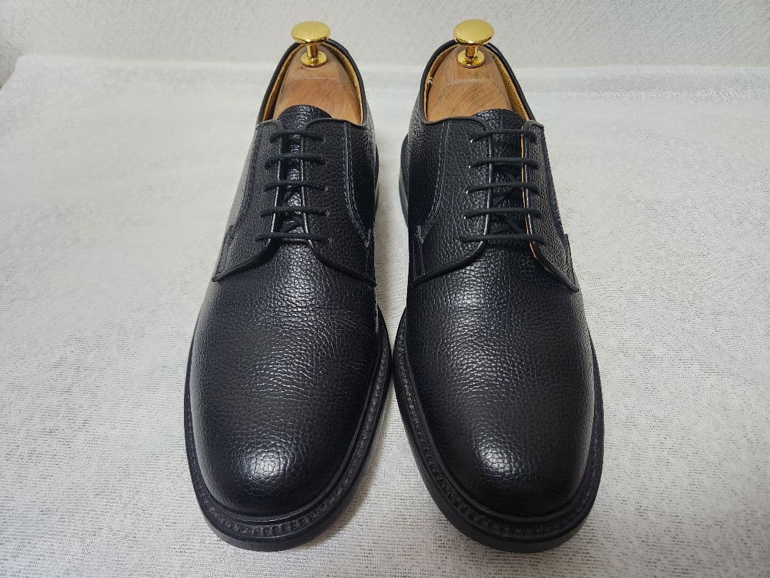 【使用2回】REGAL　リーガル　24.5cm　プレーントゥ　グレインレザー