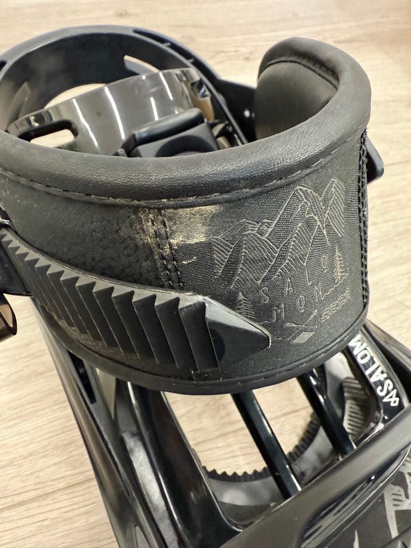 サロモンLサイズ　ブラック スノーボードビンディング