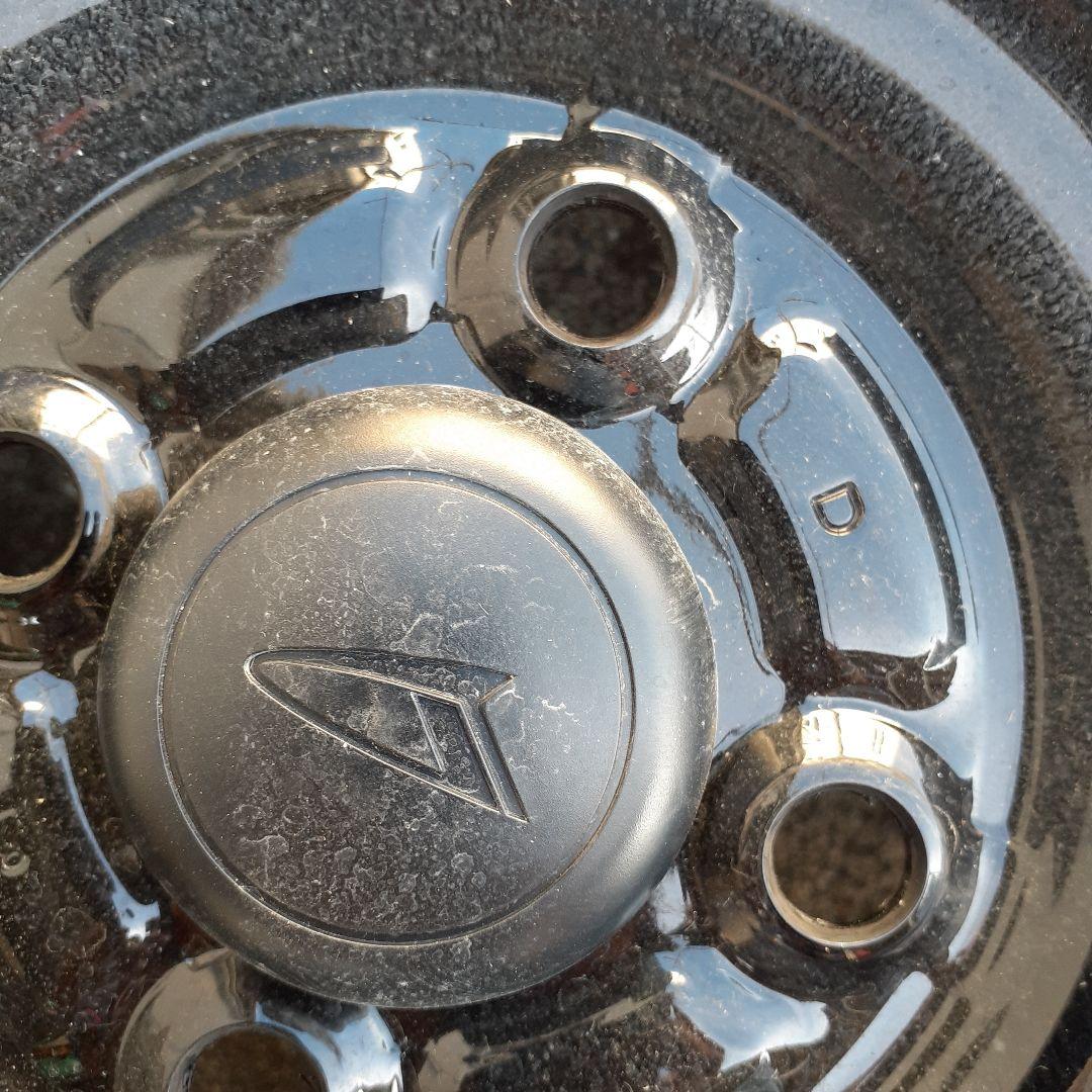 DAIHATSUタフト純正15インチ鉄ホイール キャップ付き2個セット