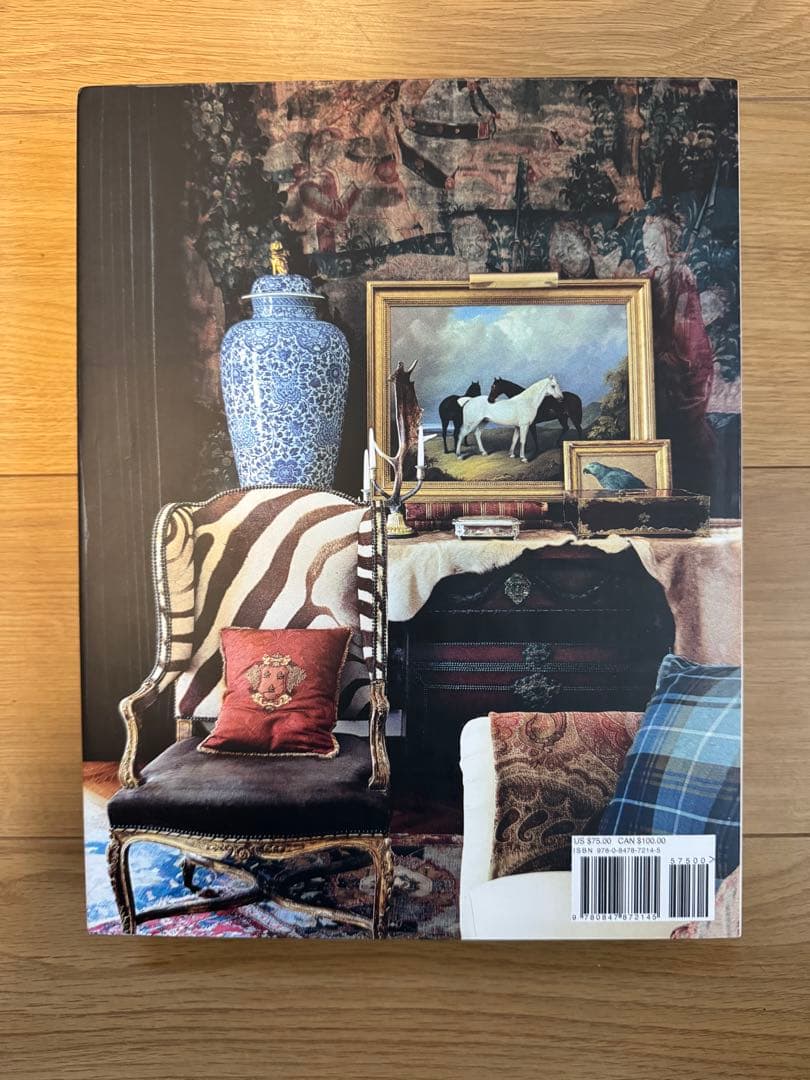 ラルフ ローレン A WAY OF LIVING インテリア本 開封済み美品