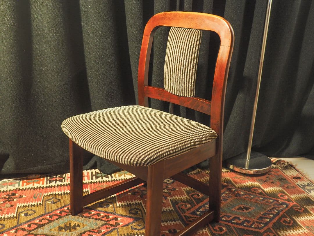 【なっち】“KOIZUMI”ストライプダイニングチェアA