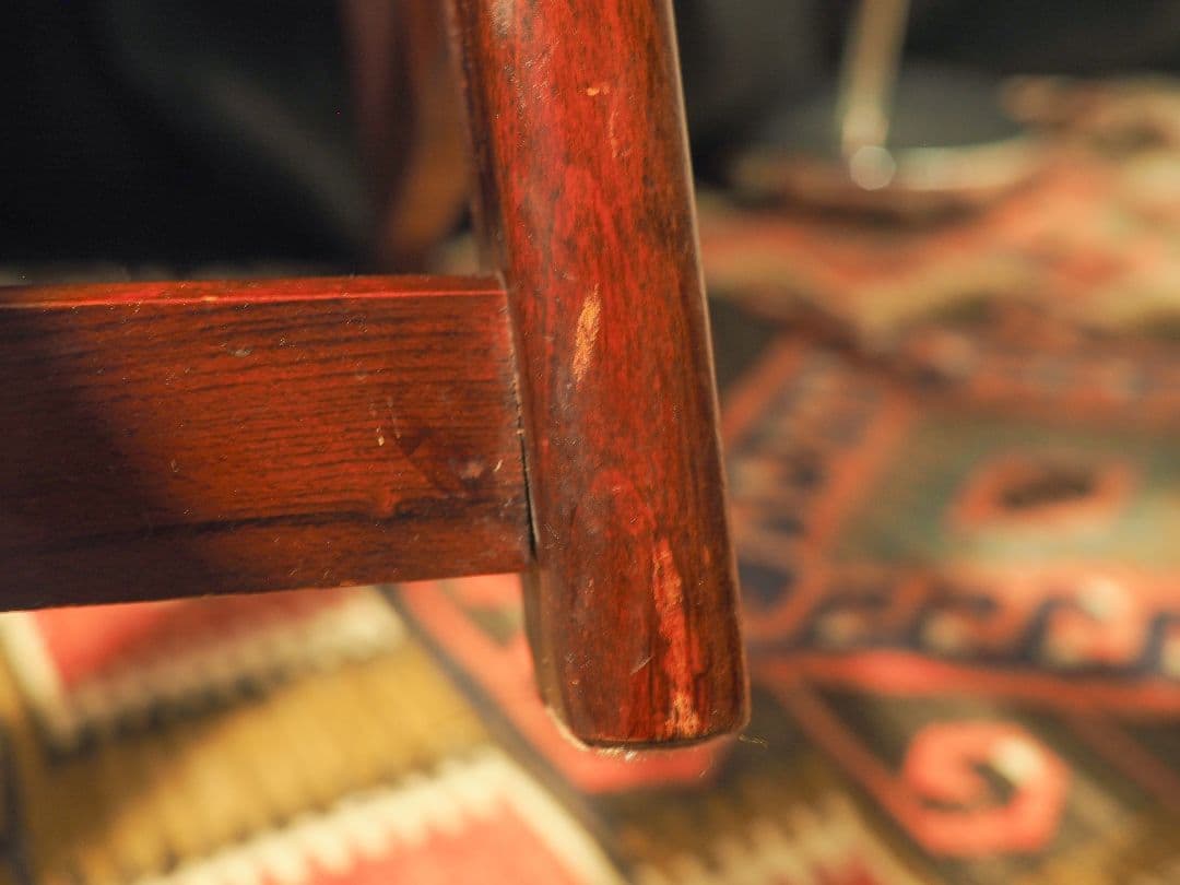 【なっち】“KOIZUMI”ストライプダイニングチェアA