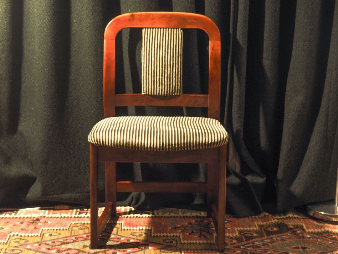 【なっち】“KOIZUMI”ストライプダイニングチェアA