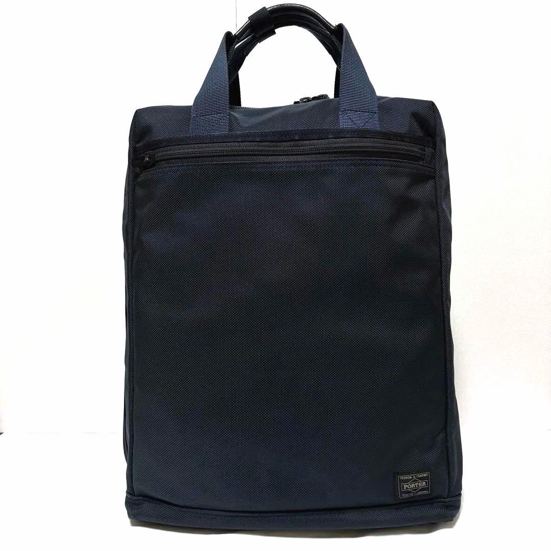 極美品✨ ポーター ステージ リュック ネイビー A4可 大容量 吉田カバン
