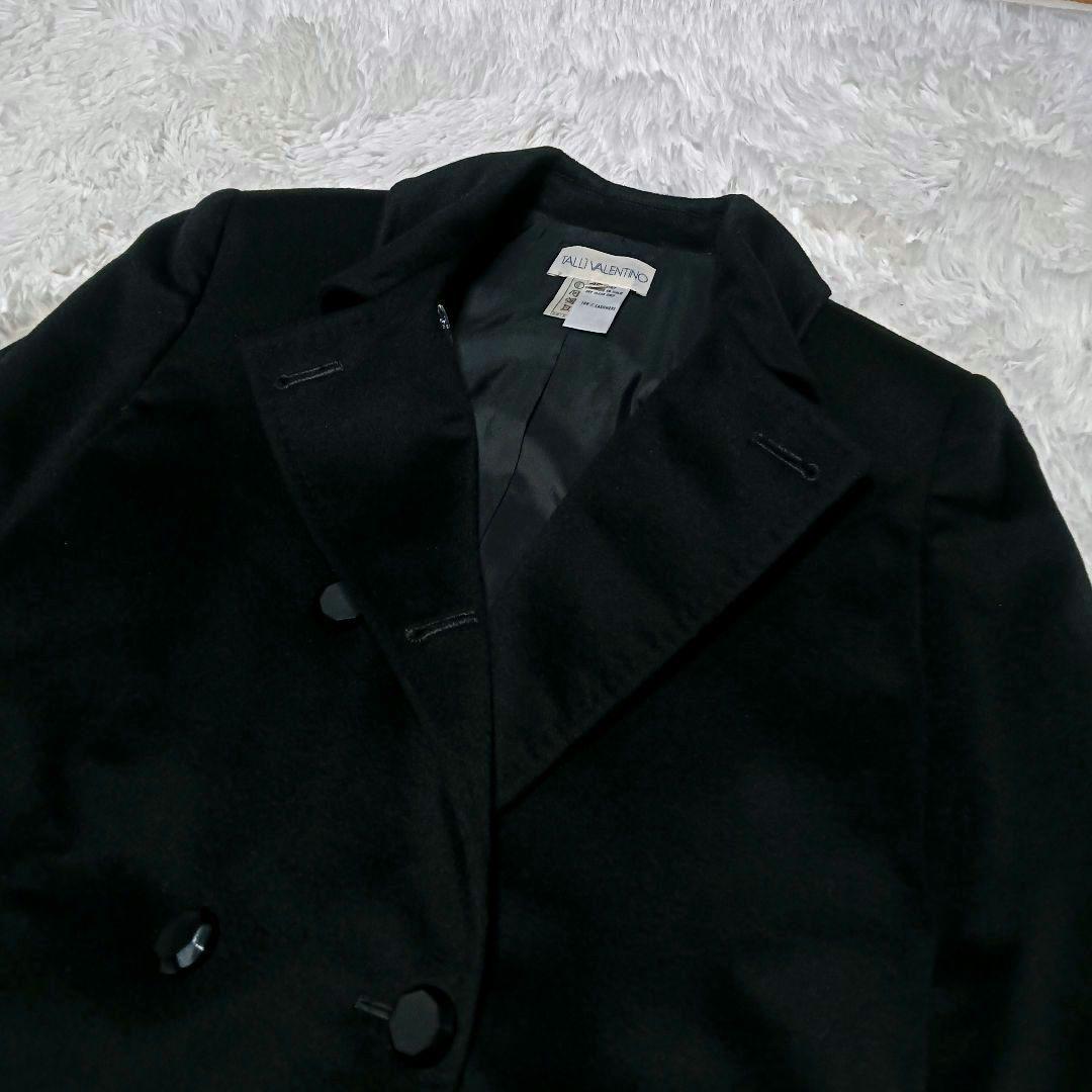 【極美品】VALENTINO　チェスターダブルロングコート　カシミヤ100%