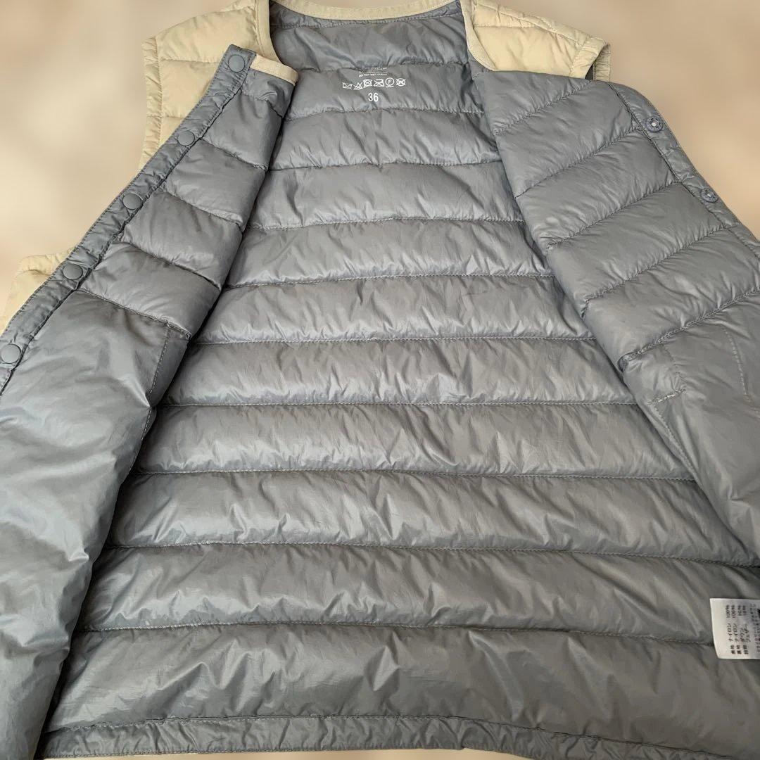 もこ☆ダントンキルティング　インナーダウンベスト サイズ36 レディース