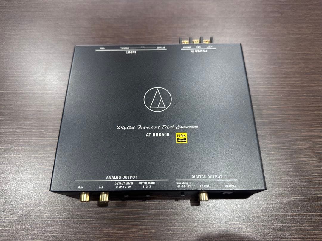 AT-HRD500 &AT-RX97&電源ケーブル