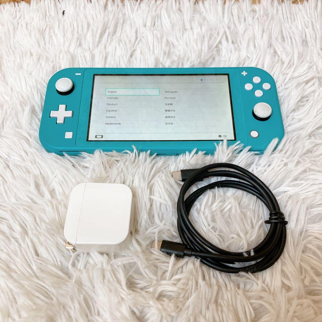 Nintendo Switch lite ターコイズ　本体