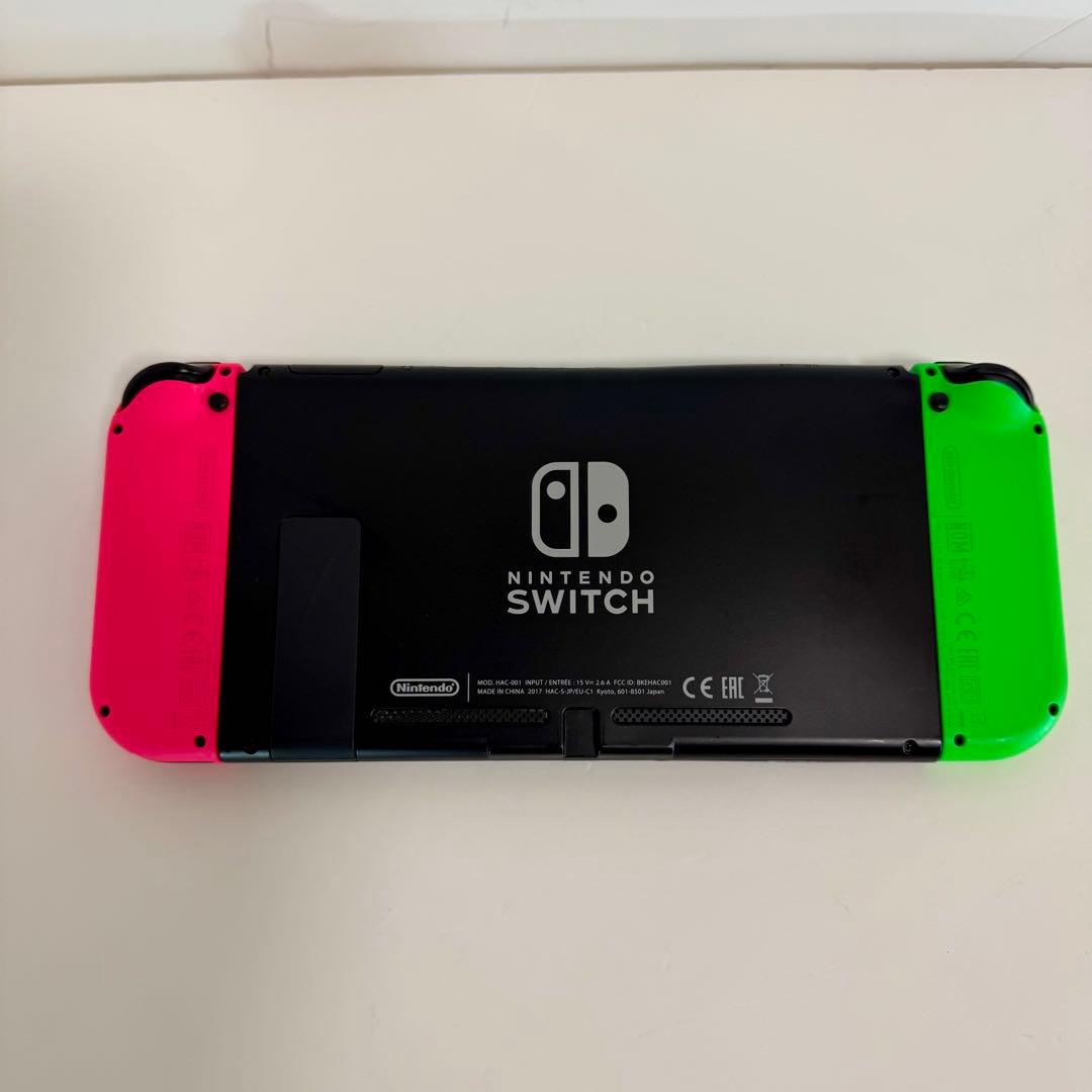 NintendoSwitch スプラトゥーン2セットバッテリー膨らみソフト無し