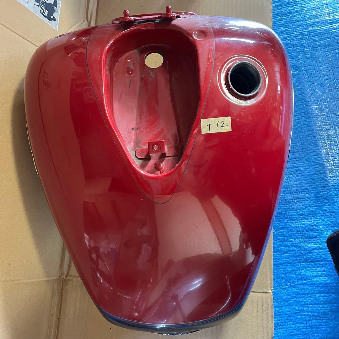 即購入OK ドラッグスター400 VH01J 取り外し　純正タンク　赤