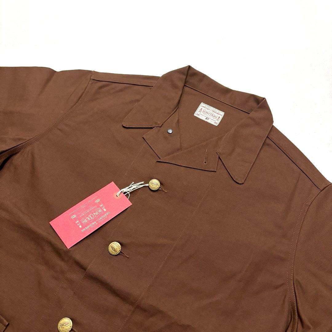 日本製 42 新品 Coverall U.S. Army Duck brown