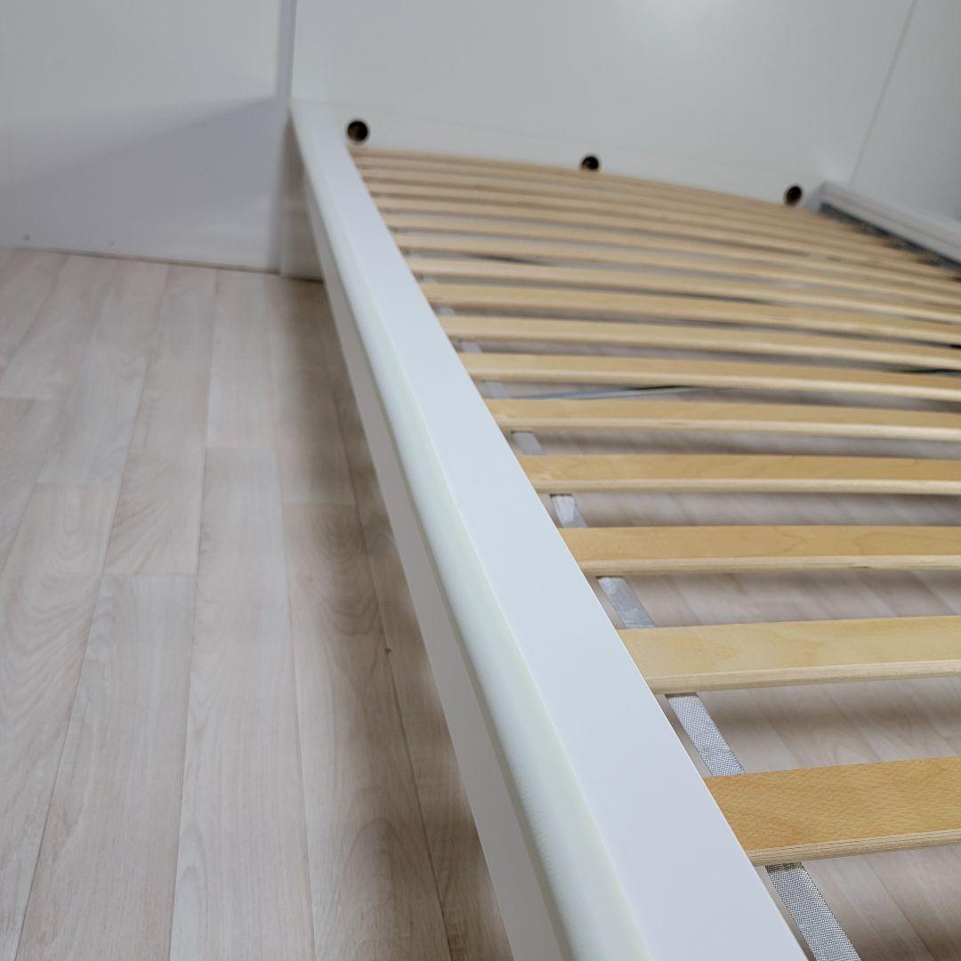 定価:40,990円 ikea malm 収納2個付セミダブルベッドフレームのみ