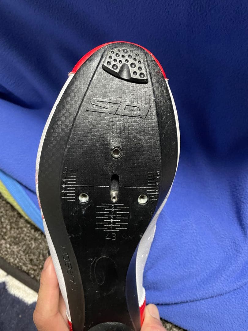 最終値下げSIDI SPIT サイクリングシューズ レッド/ホワイト