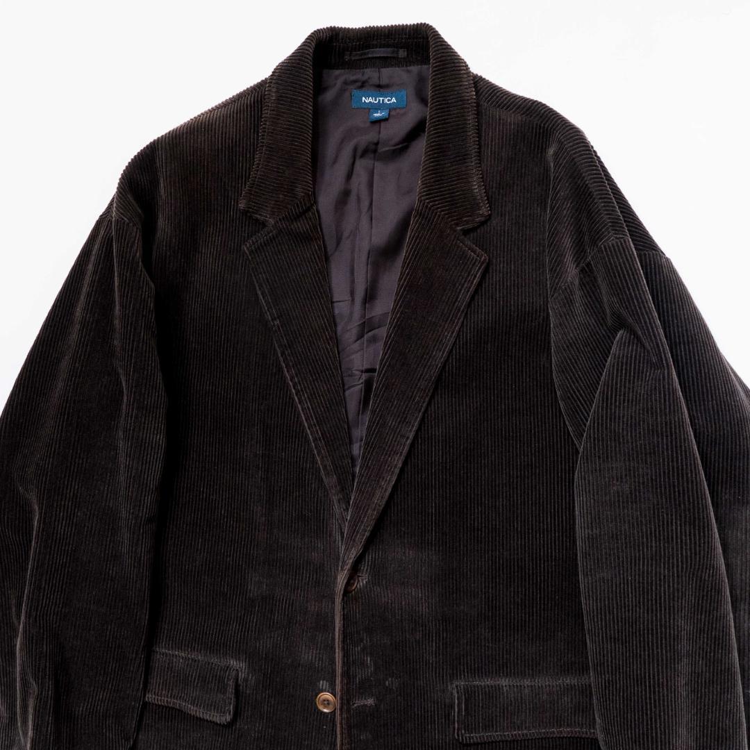 わ*に様 NAUTICA ダークブラウン コーデュロイジャケット