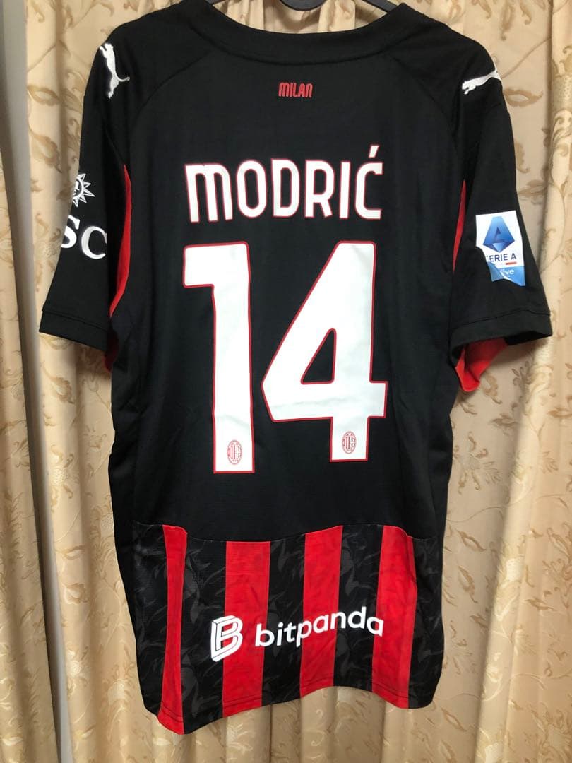 ア*ラ様 ACミラン25/26 ルカ・モドリッチ フルスポンサー仕様 XL
