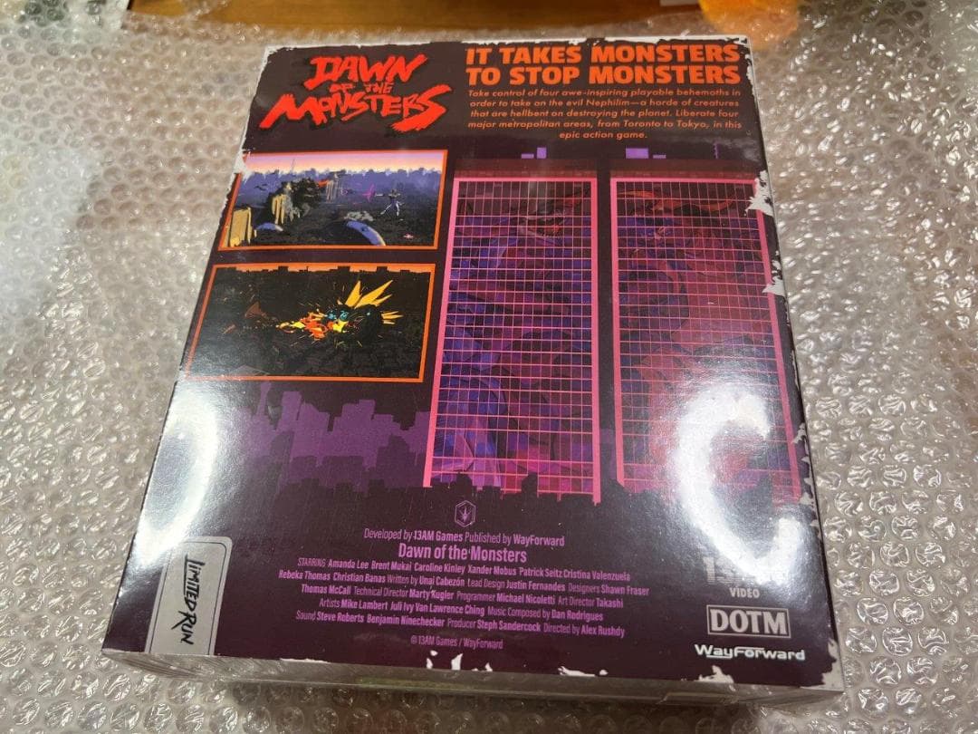 PS4 Dawn of The Monsters 北米コレクターズ版 新品未開封