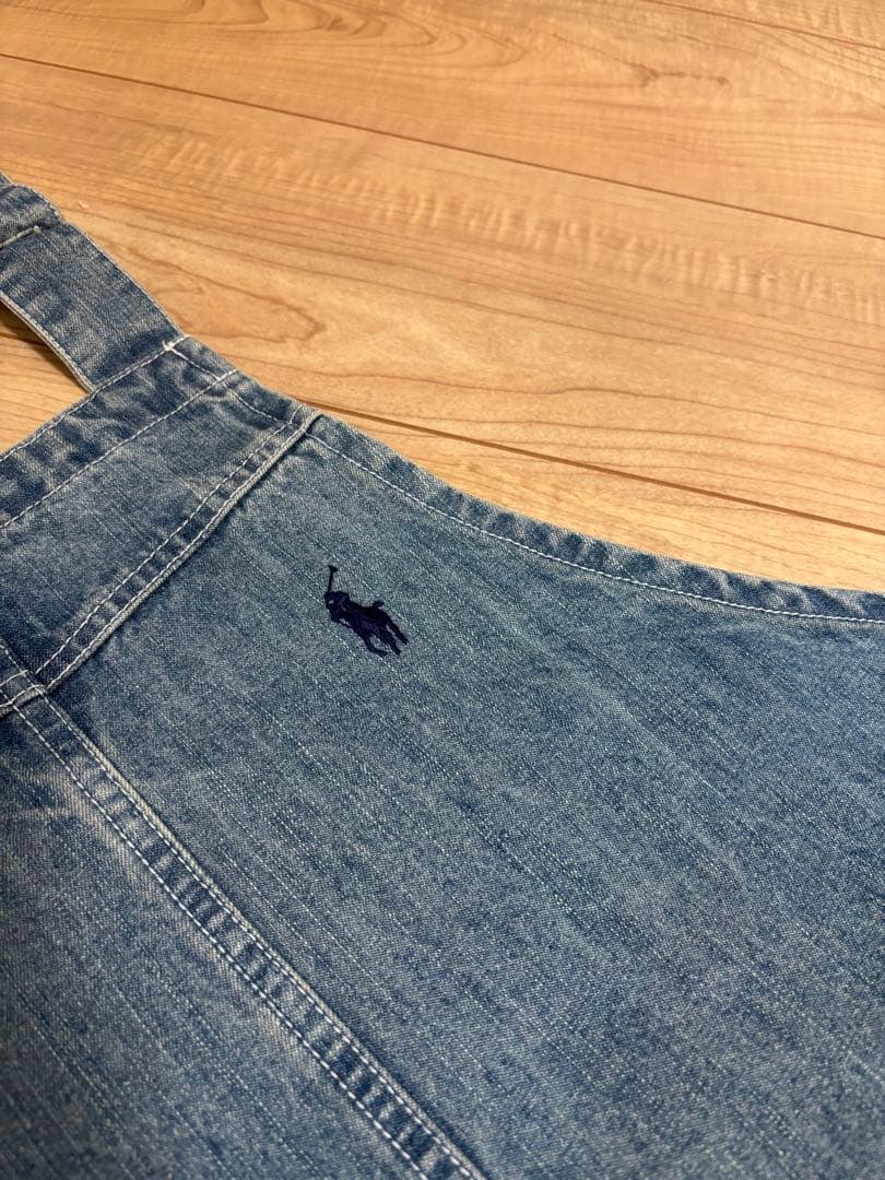 ■美品未使用品■ Ralph Lauren ラルフローレン デニム エプロン