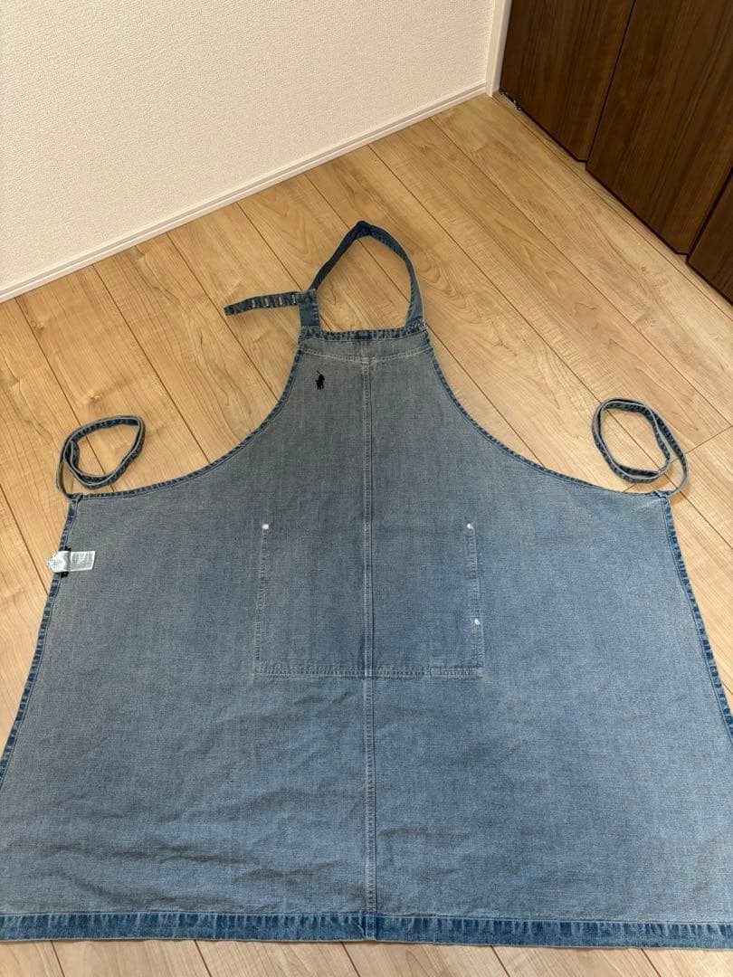 ■美品未使用品■ Ralph Lauren ラルフローレン デニム エプロン