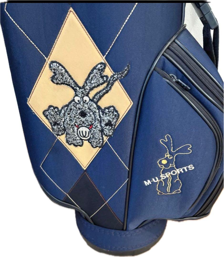 M U SPORTS キャディーバッグ　ゴルフ　ゴルフバッグ