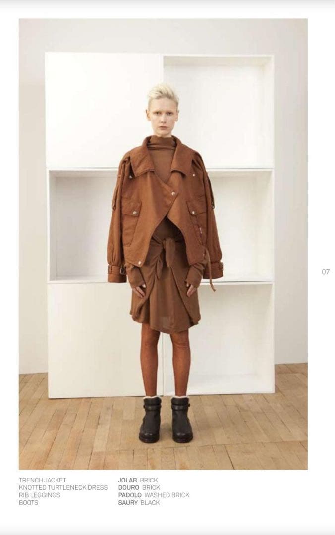 サイレントDamir Doma trench jacket トレンチジャケット