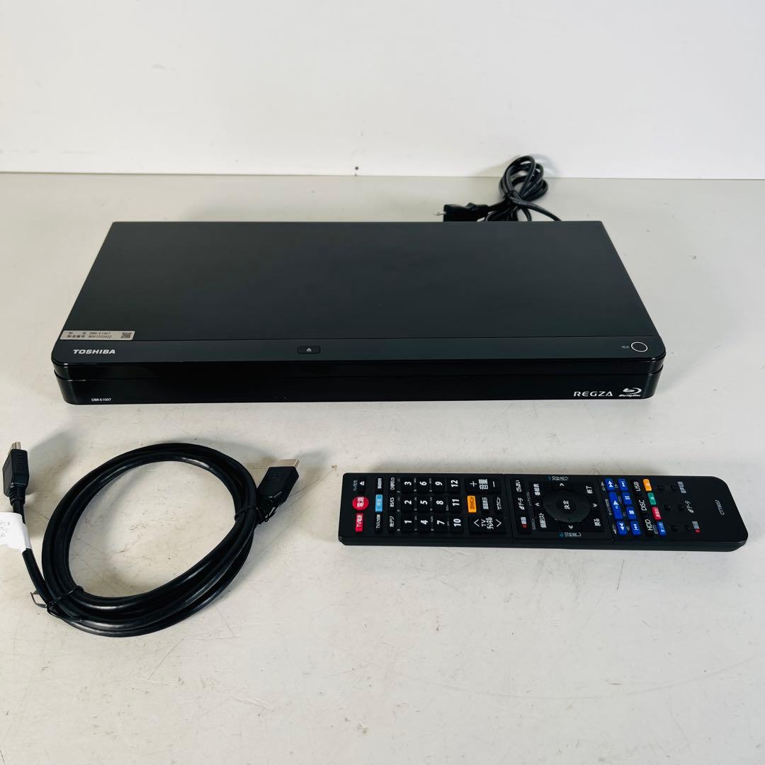 東芝ブルーレイレコーダー DBR-E1007 2017年製 完動美品