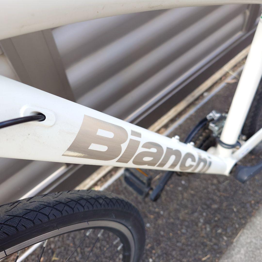 ビアンキ　C-SPORT クロスバイク　ホワイト　43サイズ