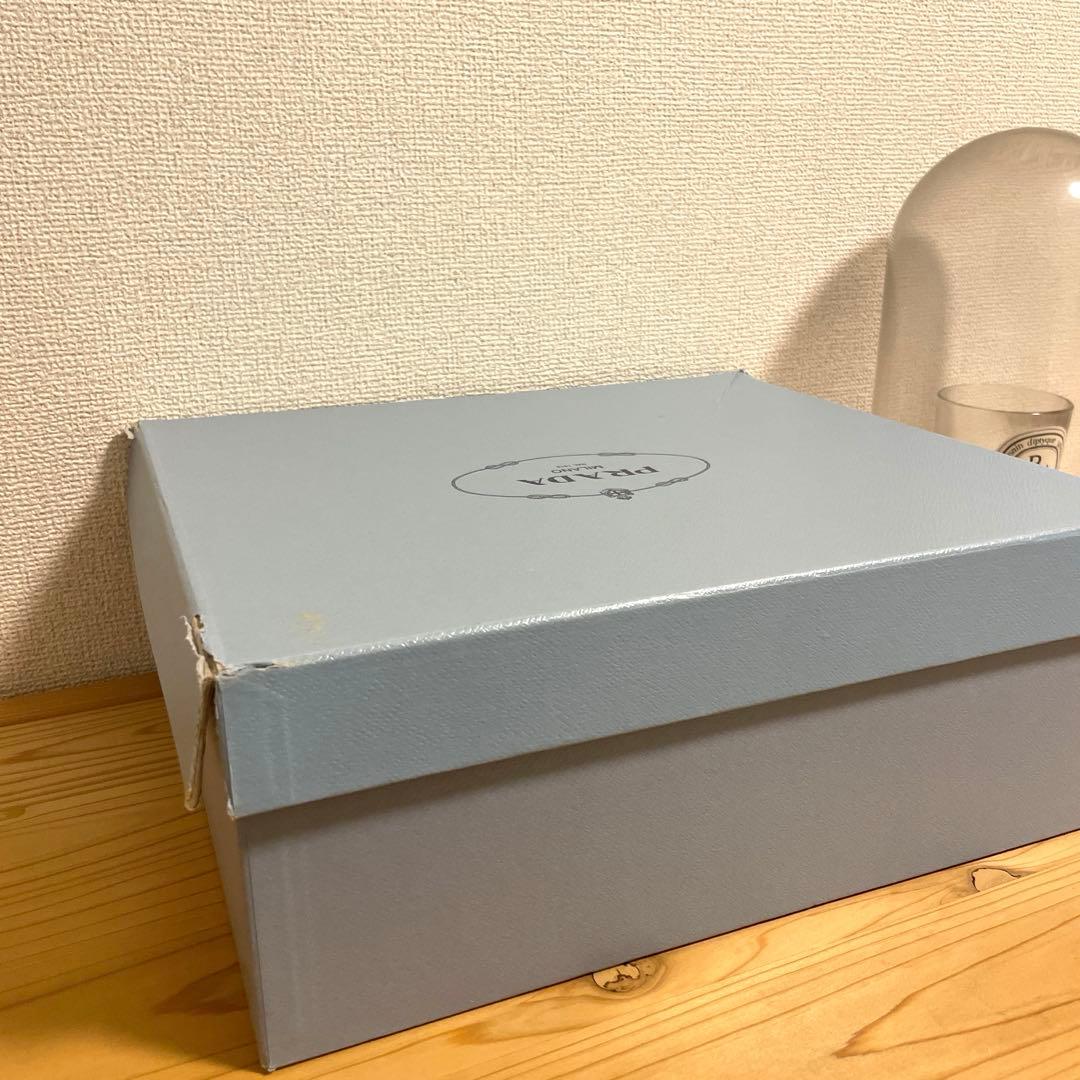 PRADA ペガサススニーカー （37）ブラック/ホワイト