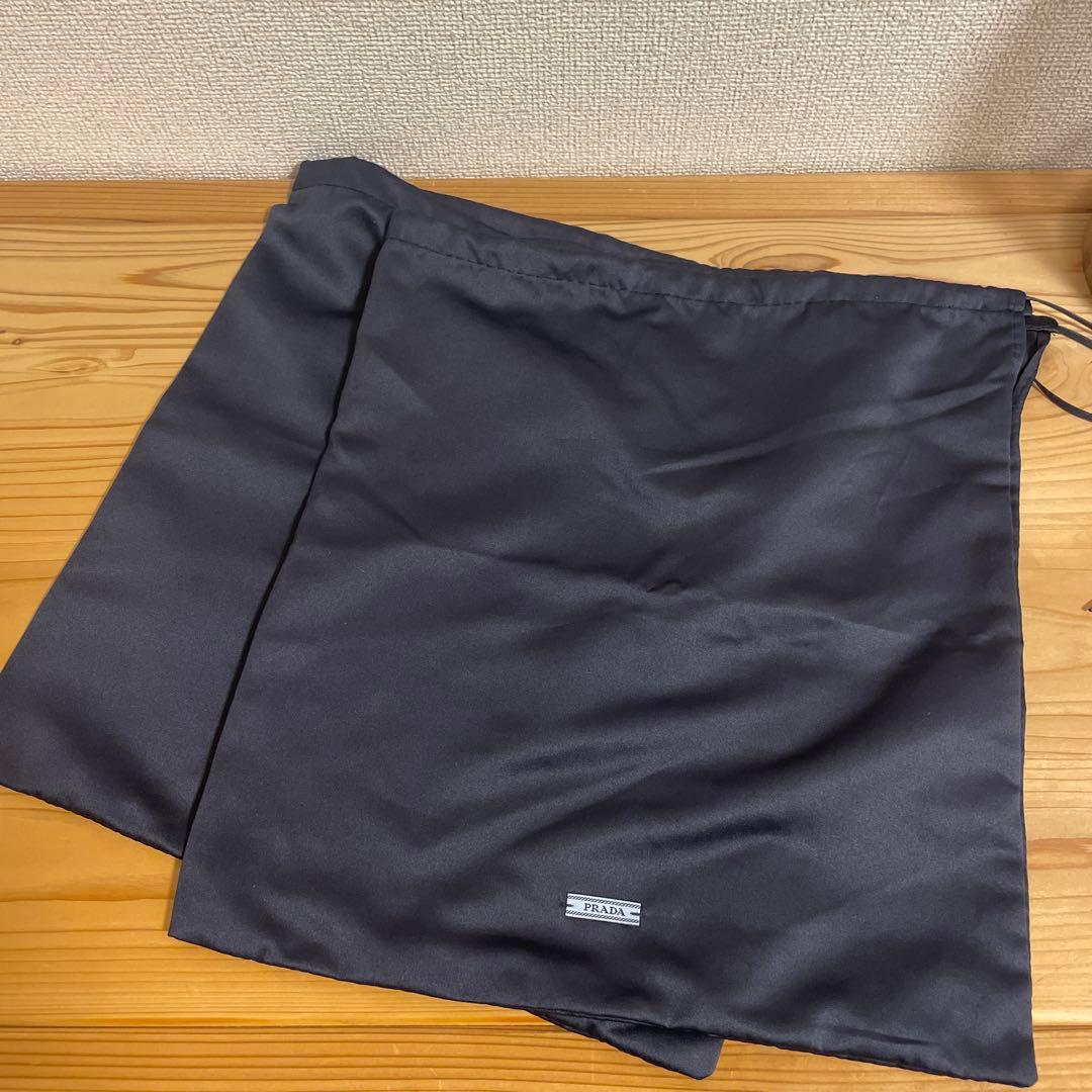 PRADA ペガサススニーカー （37）ブラック/ホワイト