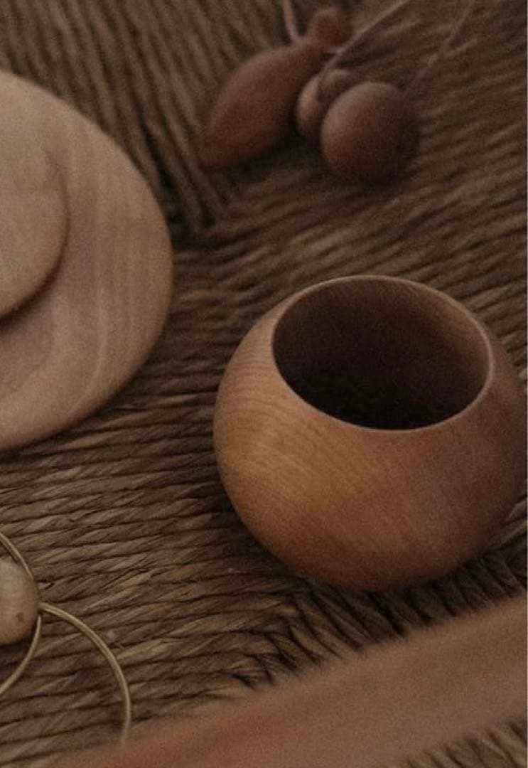 8uedeウッドバングル