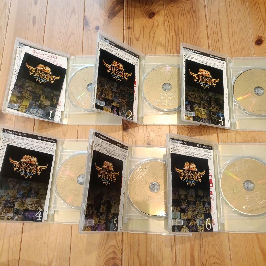 聖闘士星矢 ソウル・オブ・ゴールドDVD 全6巻セット