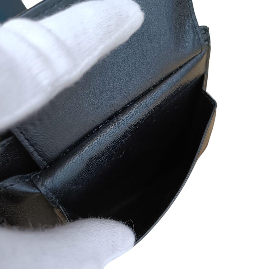 専用品　アディダス×バレンシアガ 二つ折り財布 ブラック レザー