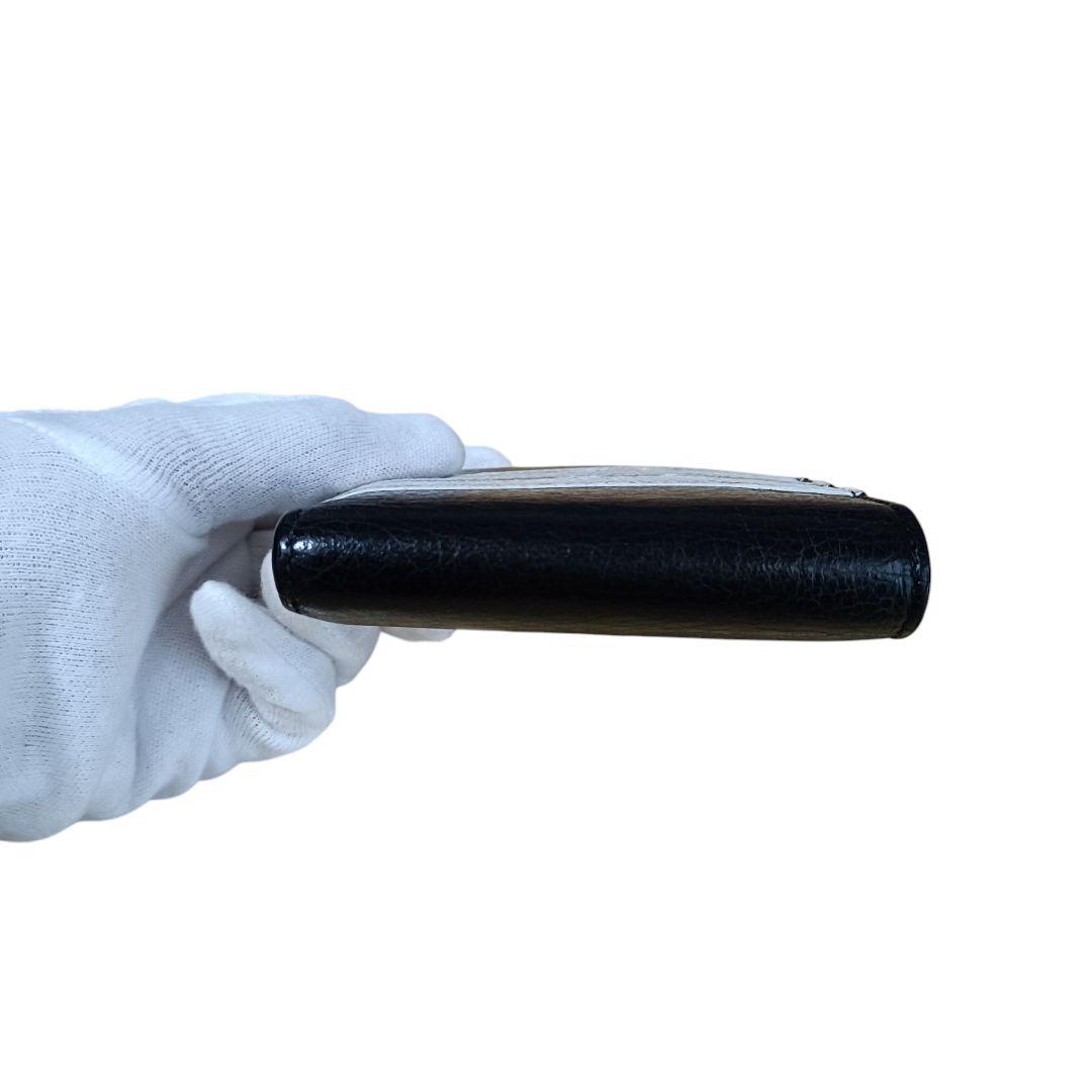 専用品　アディダス×バレンシアガ 二つ折り財布 ブラック レザー