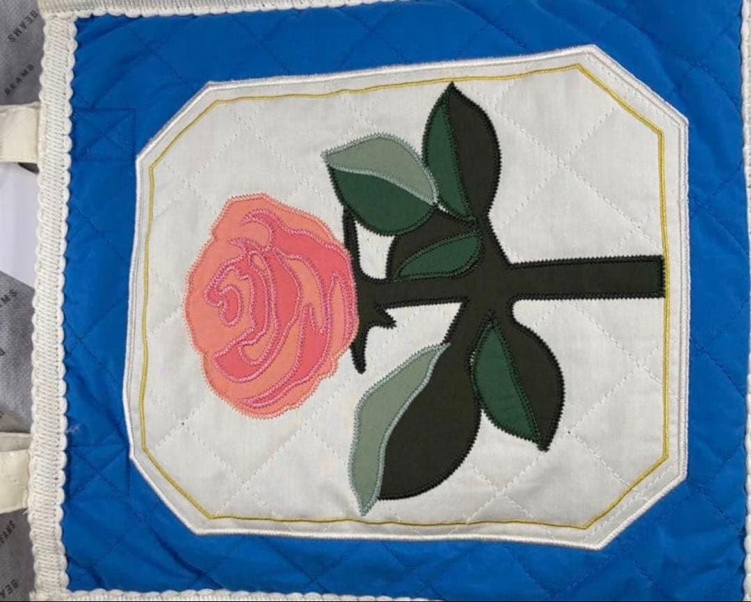 ルルメリー 保冷ポケット付リバーシブルキルティングバッグ beams