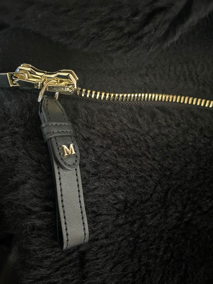 Max Mara MANTO teddy ケープ　ポンチョ