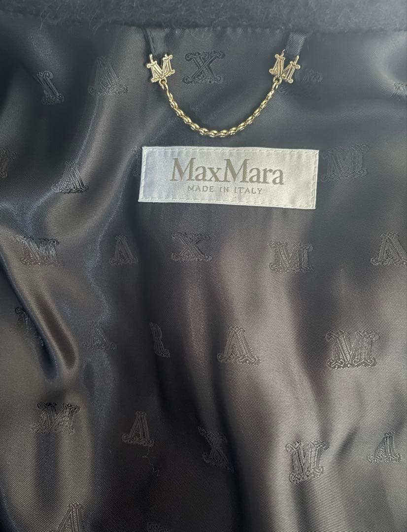 Max Mara MANTO teddy ケープ　ポンチョ