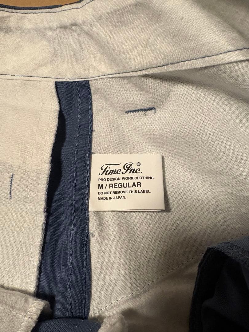 東京インディアンズ　パンツ　MサイズWORK　PANTS　BLUE 美中古