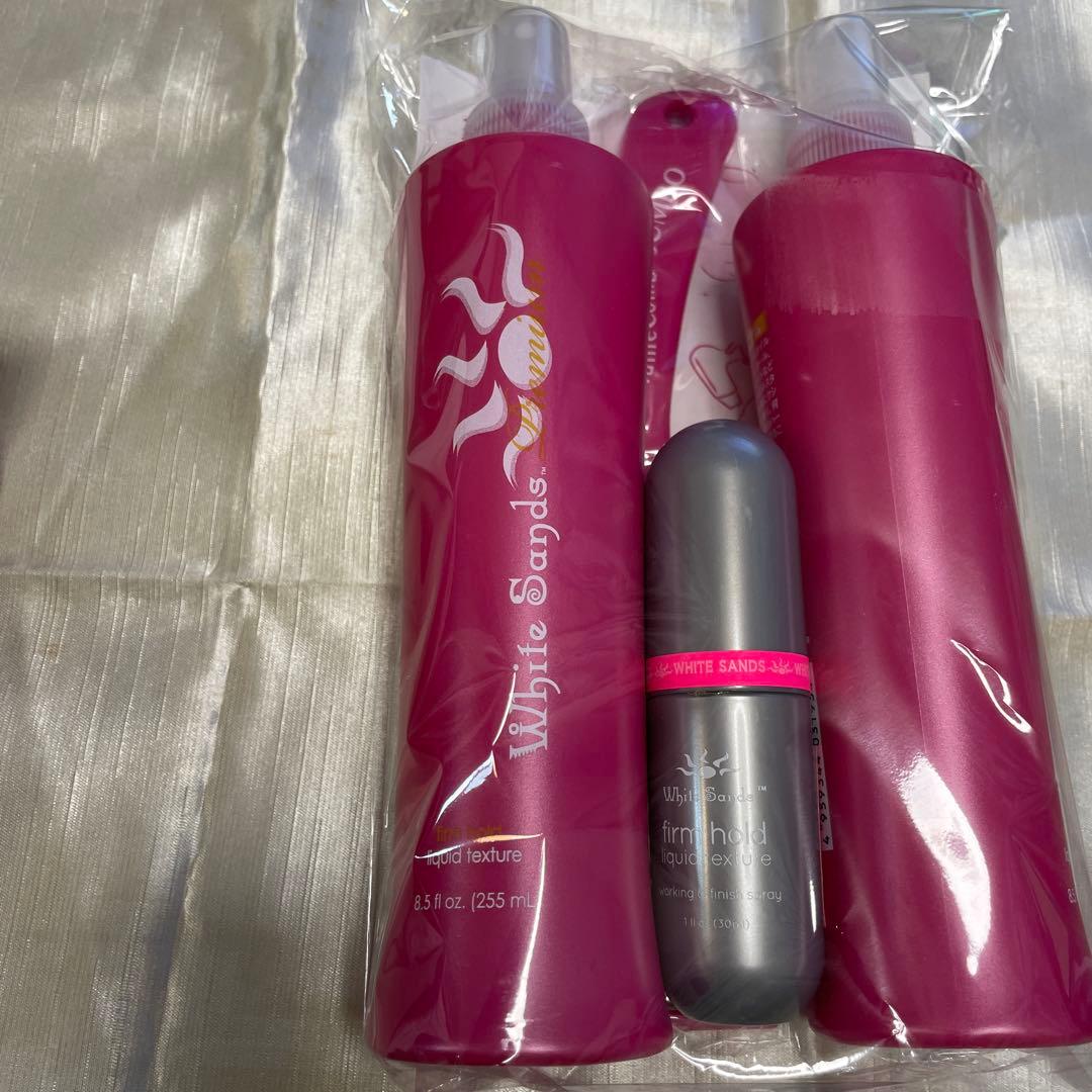 ホワイトサンズプレミアムヘアスタイリングミスト255m l.2点＋30m l、櫛