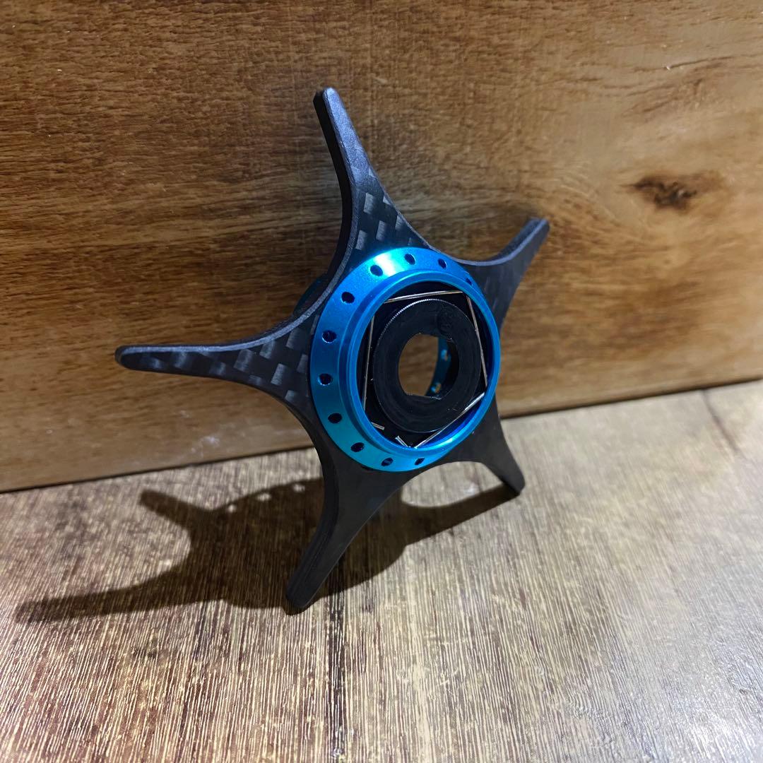 ⭐️ダイワ【カーボンスタードラグ×メカニカルブレーキノブ】セット⭐️ライトブルー⭐️