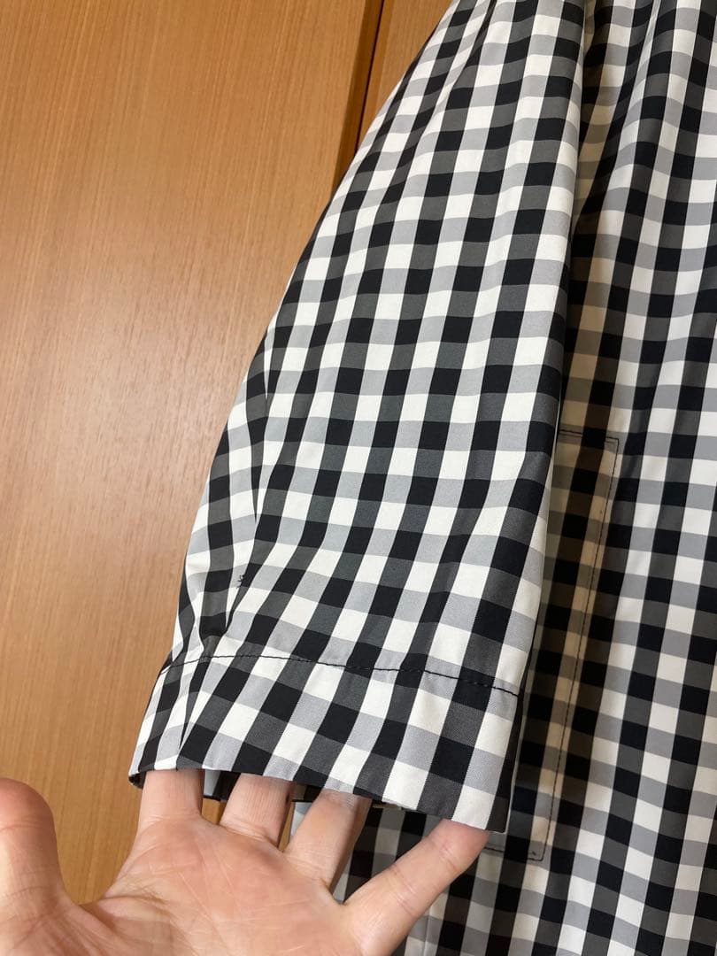 マッキントッシュフィロソフィー ギンガムチェック コート 38