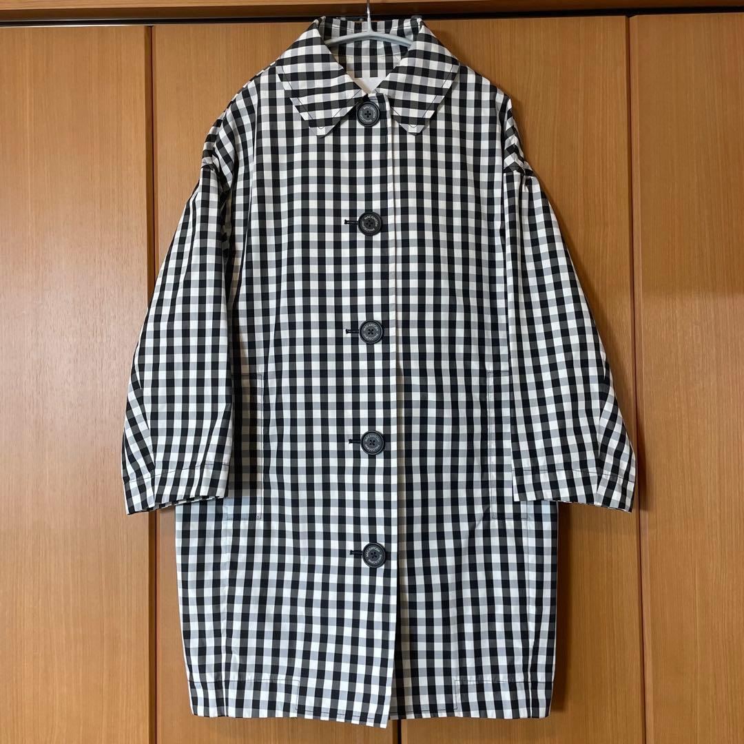 マッキントッシュフィロソフィー ギンガムチェック コート 38