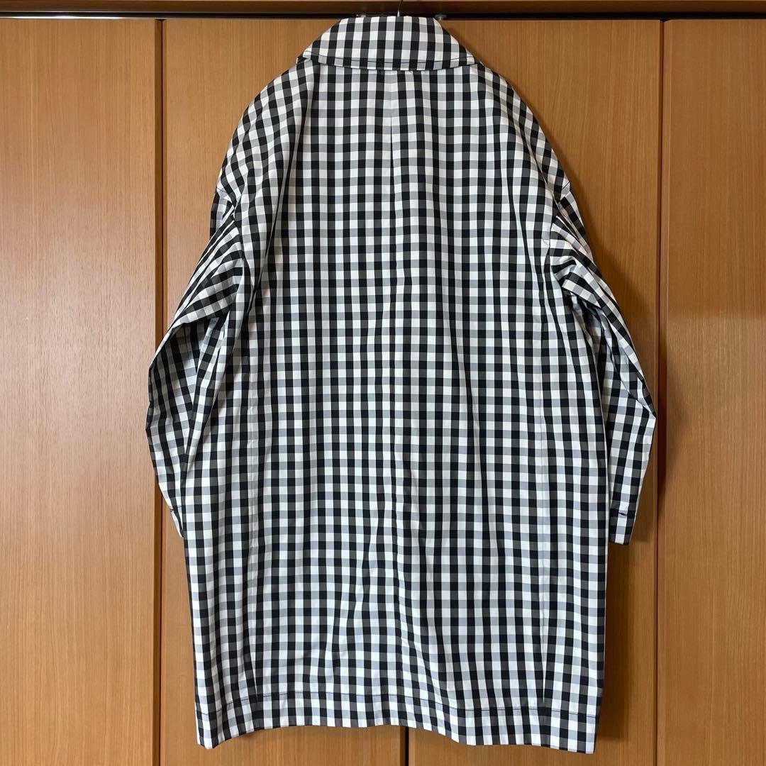 マッキントッシュフィロソフィー ギンガムチェック コート 38