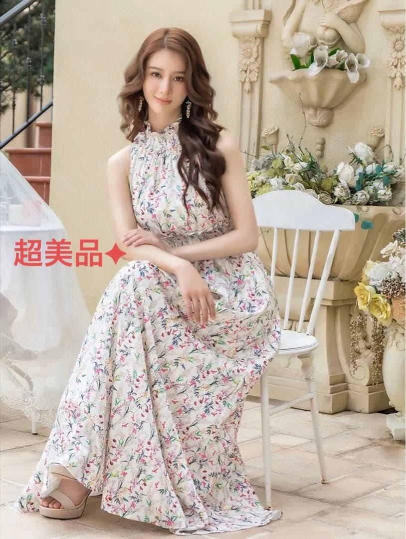 ERUKEI エルケイ銀座クチュールロングワンピース Sサイズ