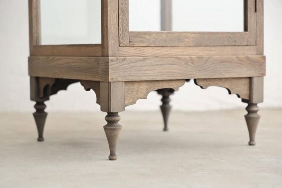 【タロスケ】icca イッカ ガラス ショーケース キャビネット