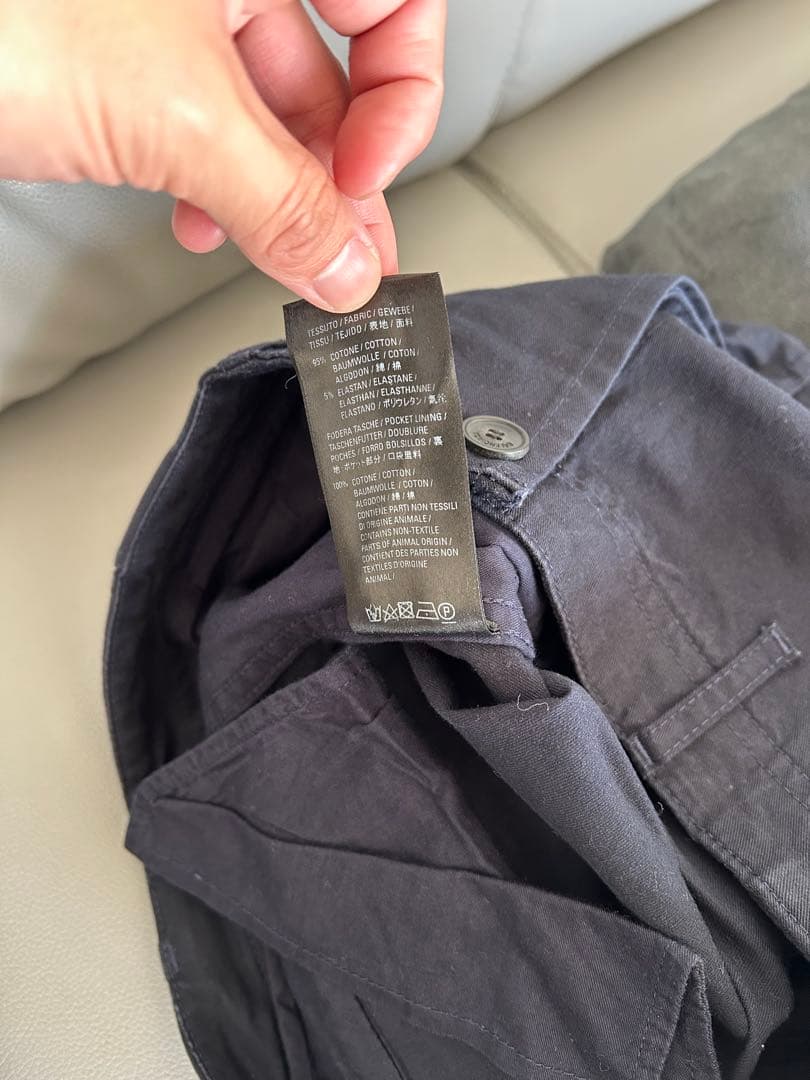 な*ず様 BALENCIAGA ネイビー カーゴパンツ 19aw