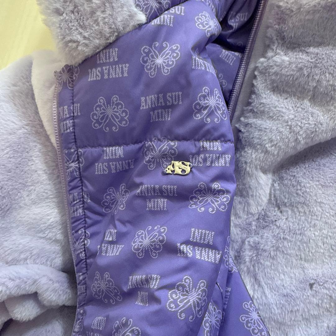 ANNA SUI mini ネコエコファーリバーシブルアウター