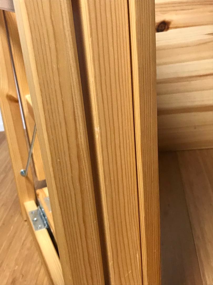 無印良品　パイン材折りたたみテーブル　2台セット