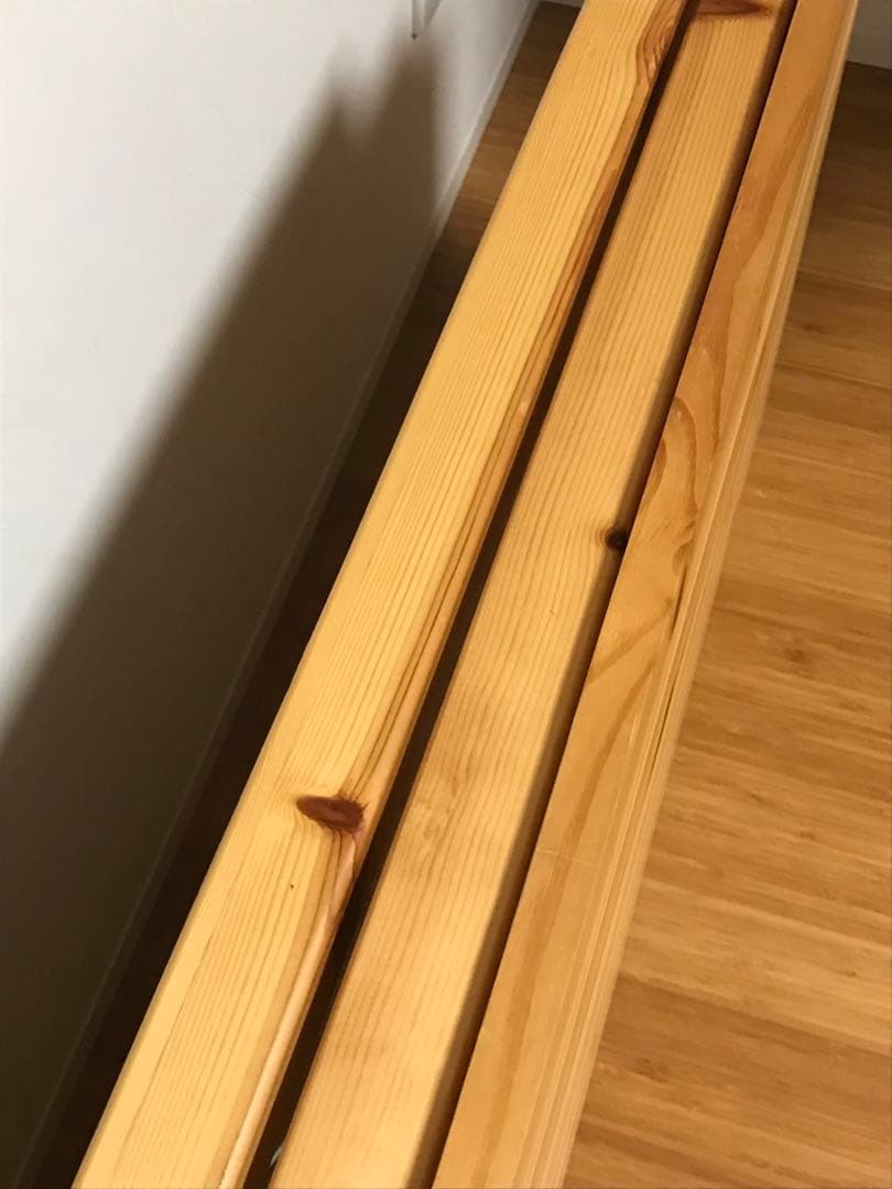 無印良品　パイン材折りたたみテーブル　2台セット