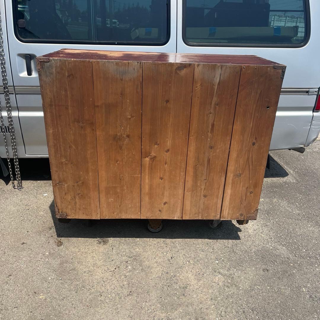 【アンティーク】昭和レトロ 時代箪笥 仙台箪笥 和簞笥 和風キャビネット 古民家